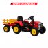 US WHIZMAX 12V Kids Electric Tractor Battery Powered Ride On Car Red 25W