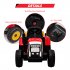 US WHIZMAX 12V Kids Electric Tractor Battery Powered Ride On Car Red 25W