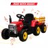 US WHIZMAX 12V Kids Electric Tractor Battery Powered Ride On Car Red 25W