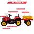 US WHIZMAX 12V Kids Electric Tractor Battery Powered Ride On Car Red 25W