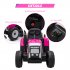 US WHIZMAX 12V Kids Electric Tractor Battery Powered Ride On Car Rose 25W