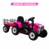 US WHIZMAX 12V Kids Electric Tractor Battery Powered Ride On Car Rose 25W