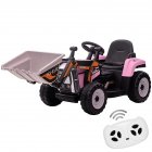 US US RCTOWN 12V Kids Electric Tractor Battery Powered Ride On Car Pink