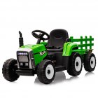 US US RCTOWN 12V Kids Electric Tractor Battery Powered Ride On Car Green 35W