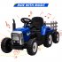 US WHIZMAX 12V Kids Electric Tractor Battery Powered Ride On Car Blue 35W