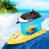 US WHIZMAX 2PACK RC Boats High Speed Remote Control Boats Blue   Yellow