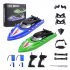 US WHIZMAX 2PACK RC Boats High Speed Remote Control Boats Blue   Green