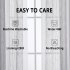 US WHIZMAX 52 inch W Sheer Curtains for Living Room Bedroom Dark Grey 52 inch W x84 inch L