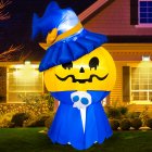 US CYNDIE 5ft Halloween Decorations Outdoor Inflatable Mr.Pumpkin