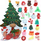 US YIWA Advent Calendar 2022 Christmas 24pcs Squishy Toys