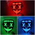US WHIZMAX Halloween 3pcs LED Mask Light Up Scary Mask