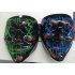 US WHIZMAX Halloween 3pcs LED Mask Light Up Scary Mask