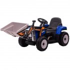 US WHIZMAX Kids Ride on Excavator Electric Construction Vehicle with Bucket Blue