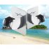 US Wall Mounted Handle Rotatable Adjustable Sprinkler Shower Hose Head Holder Stand Bracket Base  Plating free drilling base