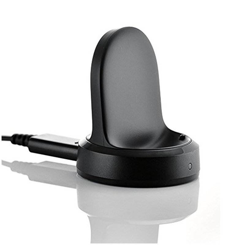 US Wireless Charger for Samsung Gear S3 S2 Smart Watch Charging Base Dock  black