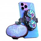US X53 Dual-Core Semiconductor Radiator Portable Silent Phone Cooling Fan