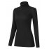 US YesFashion Women s High Neck Long Sleeve Elastic Knitted Slim Fit Pullover Sweater Black S