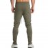 US Yong Horse Men s Casual Jogger Pants Fitness Workout Gym Running Sweatpants Dark Grey S