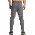 US Yong Horse Men s Casual Jogger Pants Fitness Workout Gym Running Sweatpants Dark Grey S