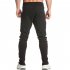 US Yong Horse Men s Casual Jogger Pants Fitness Workout Gym Running Sweatpants Dark Grey S