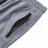 US Yong Horse Men s Casual Jogger Pants Fitness Workout Gym Running Sweatpants Dark Grey S