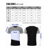 US Yong Horse Men s Crew Neck Slim Fit Color Block Short Sleeve T Shirts Tees Black and White with Gray XL