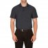 US Yong Horse Men s Dry Fit Golf Polo Shirt Athletic Short Sleeve Performance Polo Shirts Black grey L