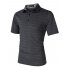 US Yong Horse Men s Dry Fit Golf Polo Shirt Athletic Short Sleeve Performance Polo Shirts Black grey XL