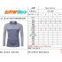 US Yong Horse Men s Quick dry Turn down Collar Short Sleeve Contrast Color Polo Shirt Light Blue Blue Long Sleeve XXL