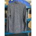 US Yong Horse Men s Sports Quick dry Turn down Collar Solid Color Polo Shirt Blue Long Sleeve M