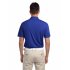 US Yonghorse Men s Casual Raglan Short Sleeve Solid Color Turn Down Collar Sports Polo Shirt Sapphire Blue M