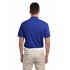 US Yonghorse Men s Casual Raglan Short Sleeve Solid Color Turn Down Collar Sports Polo Shirt Sapphire Blue L