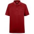 US Yonghorse Men s Casual Raglan Short Sleeve Solid Color Turn Down Collar Sports Polo Shirt Red S