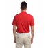 US Yonghorse Men s Casual Raglan Short Sleeve Solid Color Turn Down Collar Sports Polo Shirt Red M