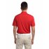 US Yonghorse Men s Casual Raglan Short Sleeve Solid Color Turn Down Collar Sports Polo Shirt Red L
