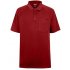 US Yonghorse Men s Casual Raglan Short Sleeve Solid Color Turn Down Collar Sports Polo Shirt Red L