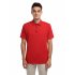 US Yonghorse Men s Casual Raglan Short Sleeve Solid Color Turn Down Collar Sports Polo Shirt Red XXL