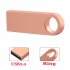 USB 2 0 Flash Drive Pendrive Waterproof Metal U Disk USB Stick 32G Gold