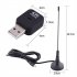 USB 2 0 USB Digital TV Stick Mini TV Tuner Receiver USB2 0 Dvb t Sdr Dab Fm Hdstick For Laptop PC Computer black