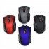 USB 2 4GHz Wireless Optical Mouse Ergonomic 6 Key Mouse for Computer Laptop black Blister packaging