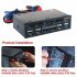 USB 3 0 Hub Multi Function eSATA SATA Port Internal Card Reader PC Media Front Panel Audio for SD MS CF TF M2 MMC Memory Cards black