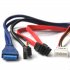 USB 3 0 Hub Multi Function eSATA SATA Port Internal Card Reader PC Media Front Panel Audio for SD MS CF TF M2 MMC Memory Cards black