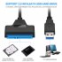 USB 3 0 to 2 5  SATA III Hard Drive Adapter Cable UASP  SATA to USB3 0 Converter As shown