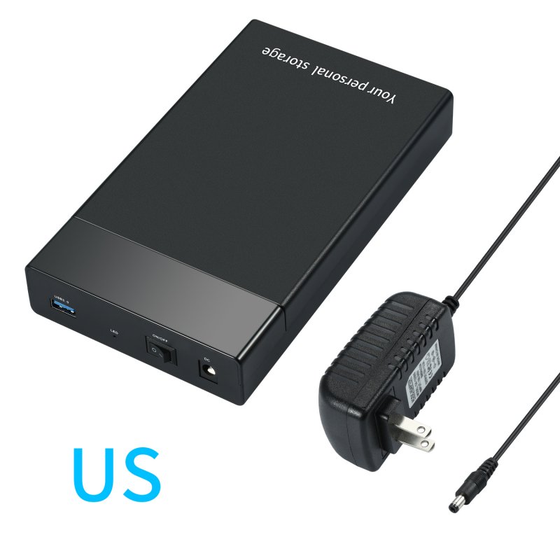USB 3.0 to SATAIII 2.5Inch 3.5Inch Hard Drive Enclosure External 6Gbps HD SSD HDD Case for 2.5