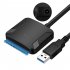 USB 3 0 to Sata Adapter USB3 0 Cable Converter Hard Drive Cable  12v 2A AC Power Adapter UK Plug