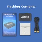USB 3.0 to for HDMI + VGA HD Display Adapter Support for MAC Windows System black