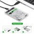 USB 3 1 2 5 HDD Case Type C to SATA Hard Drive Box for 2 5  Hard Drive Transparent