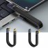 USB 4 0 Cable 15CM Short USB C To USB C Cable 40Gbps Data Transmission 240W Fast Charge Cable FPC Design For Laptop Phones C male straight   C male bend