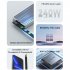 USB 4 0 Cable 15CM Short USB C To USB C Cable 40Gbps Data Transmission 240W Fast Charge Cable FPC Design For Laptop Phones C female straight  C male bend