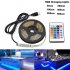 USB 5V LED Waterproof String Light Lamp Flexible RGB Changing Light Tape with Remote Control Ribbon    100CM